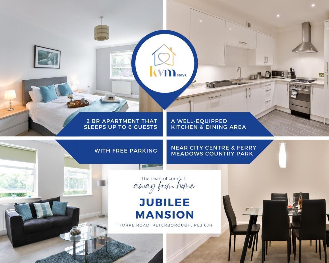 Kvm - Jubilee Mansions Apartment By Kvm Stays Peterborough Luaran gambar